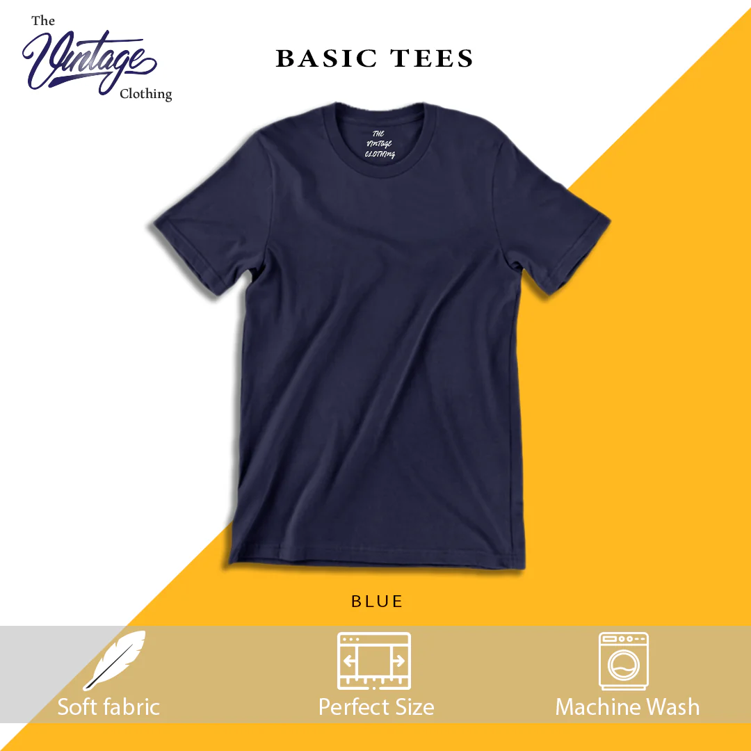 Pack of 3 plain Half sleeves T-Shirt - Image 3