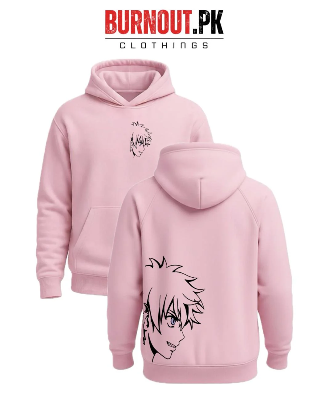 Men’s goku face Digital Printed Hoodie - Image 4