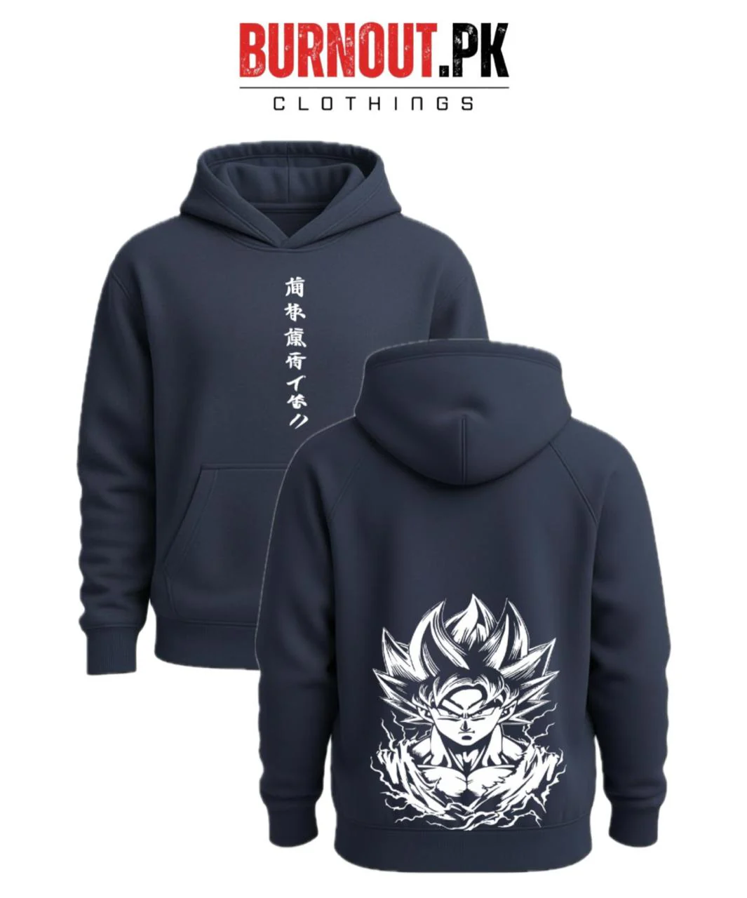 Men’s Chinese goku Digital Printed Hoodie - Image 5