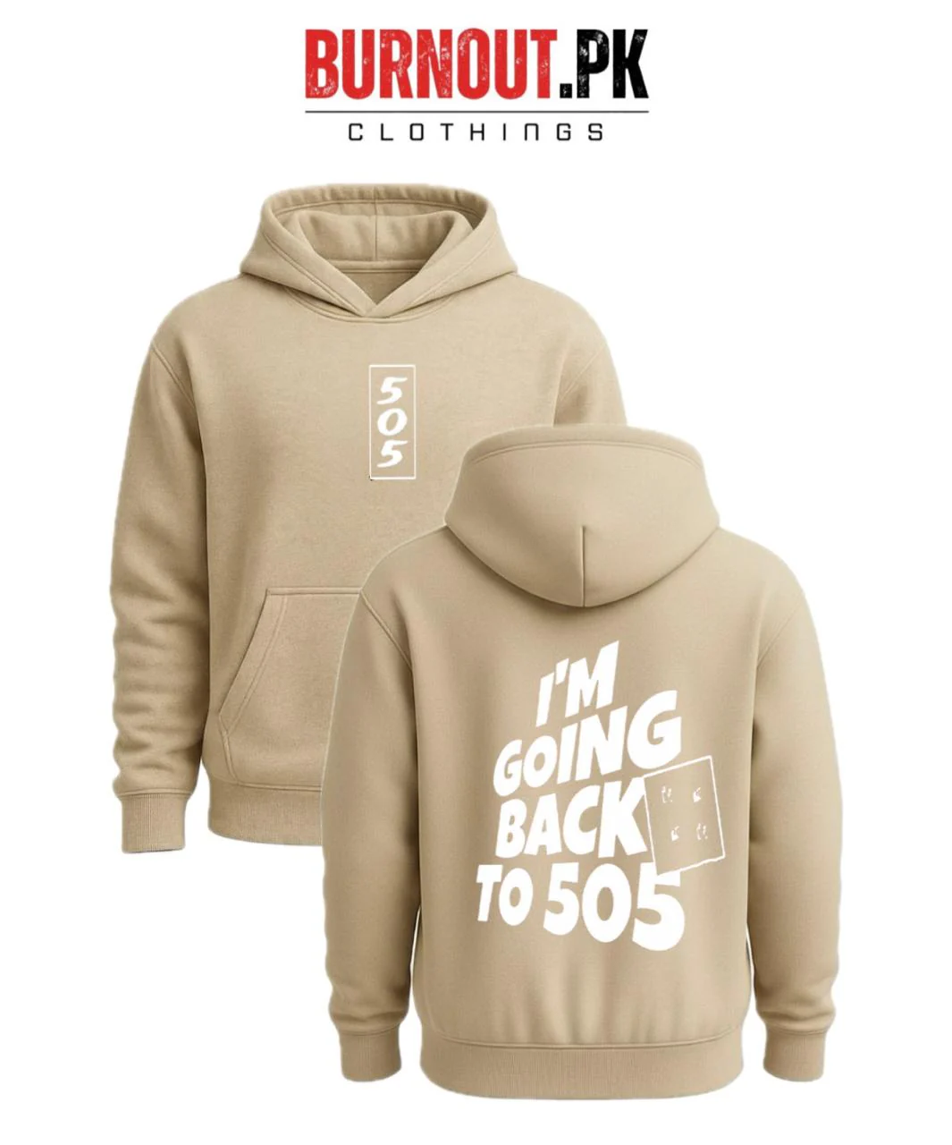 Men’s I’m going back Digital Printed Hoodie - Image 5