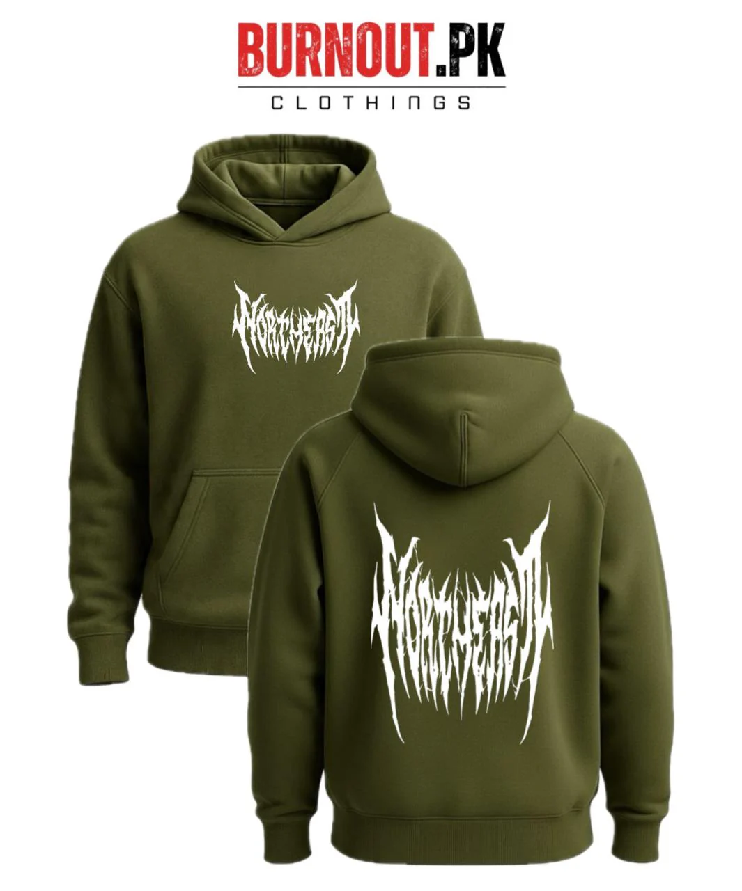 Men’s Mask Digital Printed Hoodie - Image 3