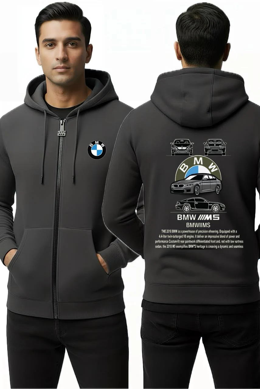 Men’s Premium Zipper Hoodie - Digital Printed
