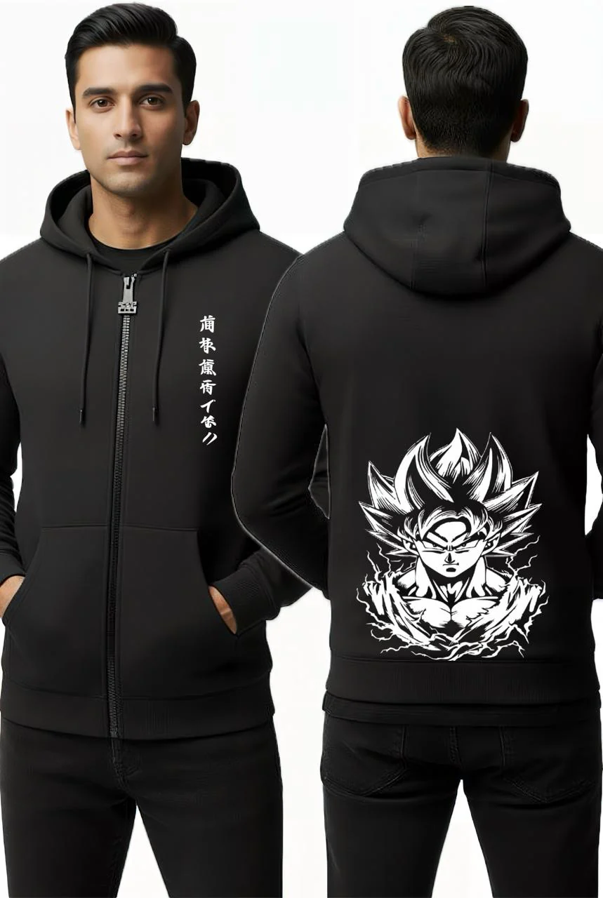Men’s Premium Zipper Hoodie - Digital Printed