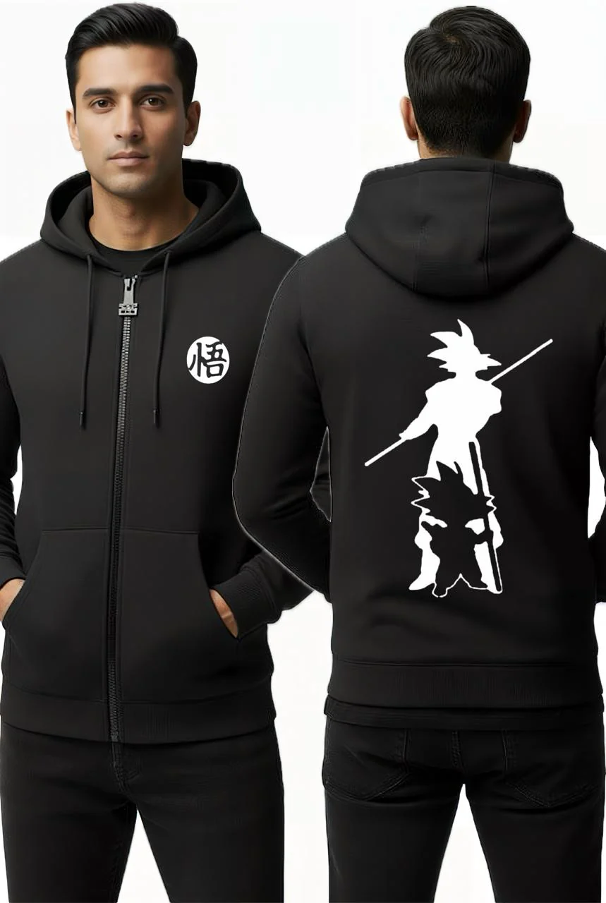 Men’s Premium Zipper Hoodie - Digital Printed