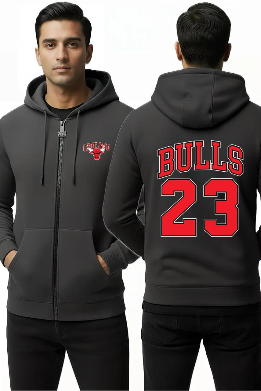 Men’s Premium Zipper Hoodie - Digital Printed