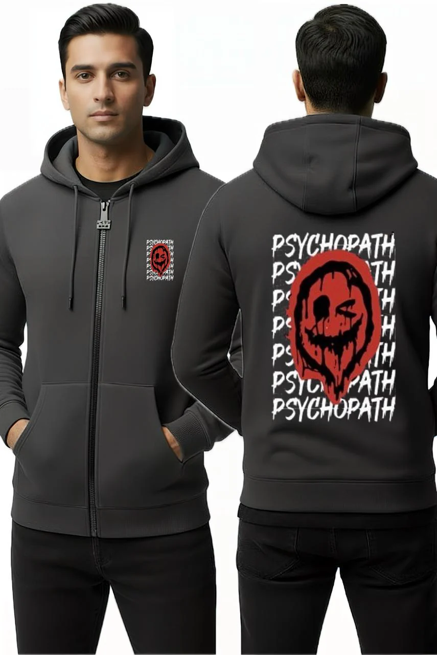 Men’s Premium Zipper Hoodie - Digital Printed