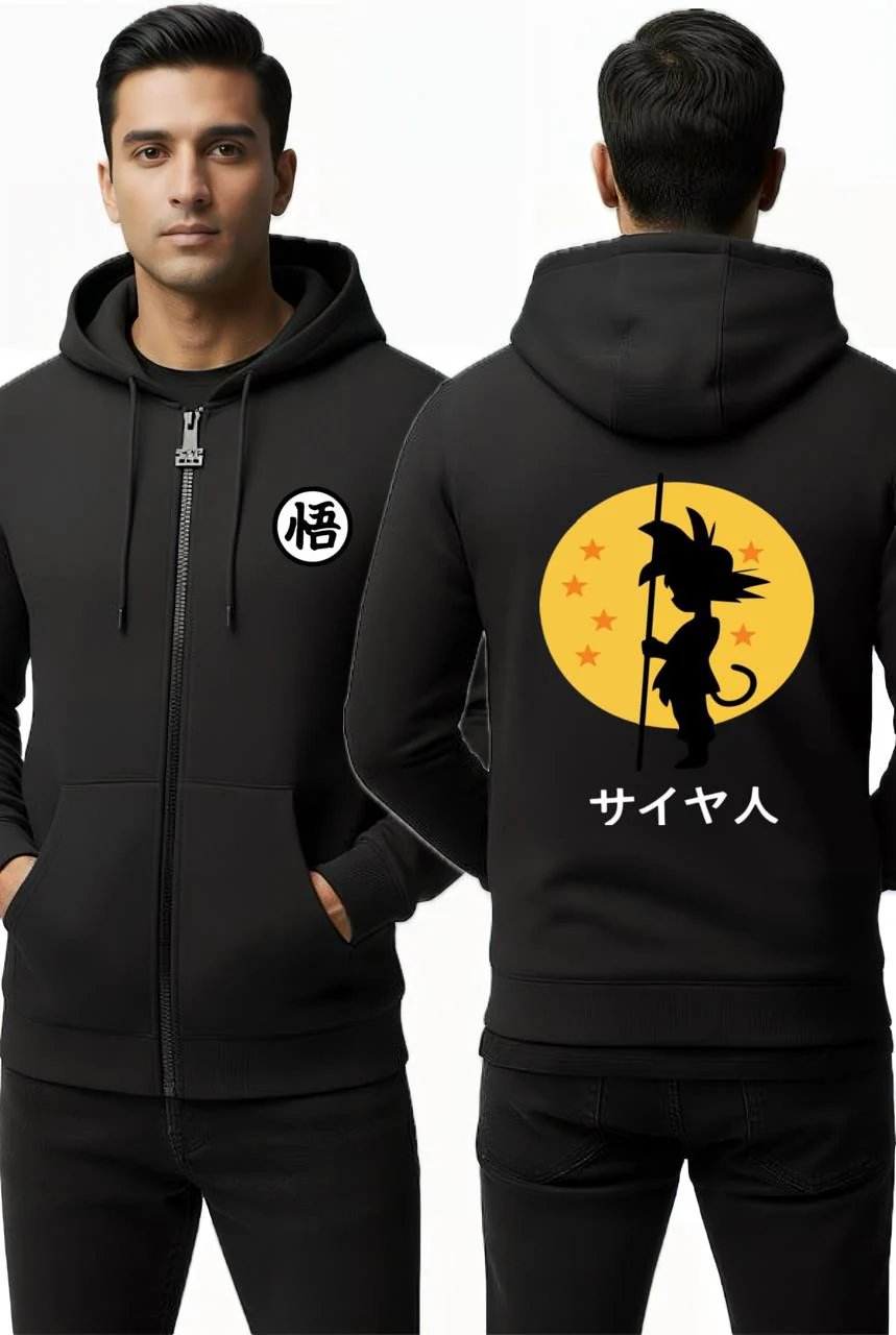 Men’s Premium Zipper Hoodie - Digital Printed