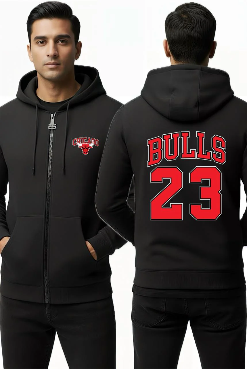 Men’s Premium Zipper Hoodie - Digital Printed