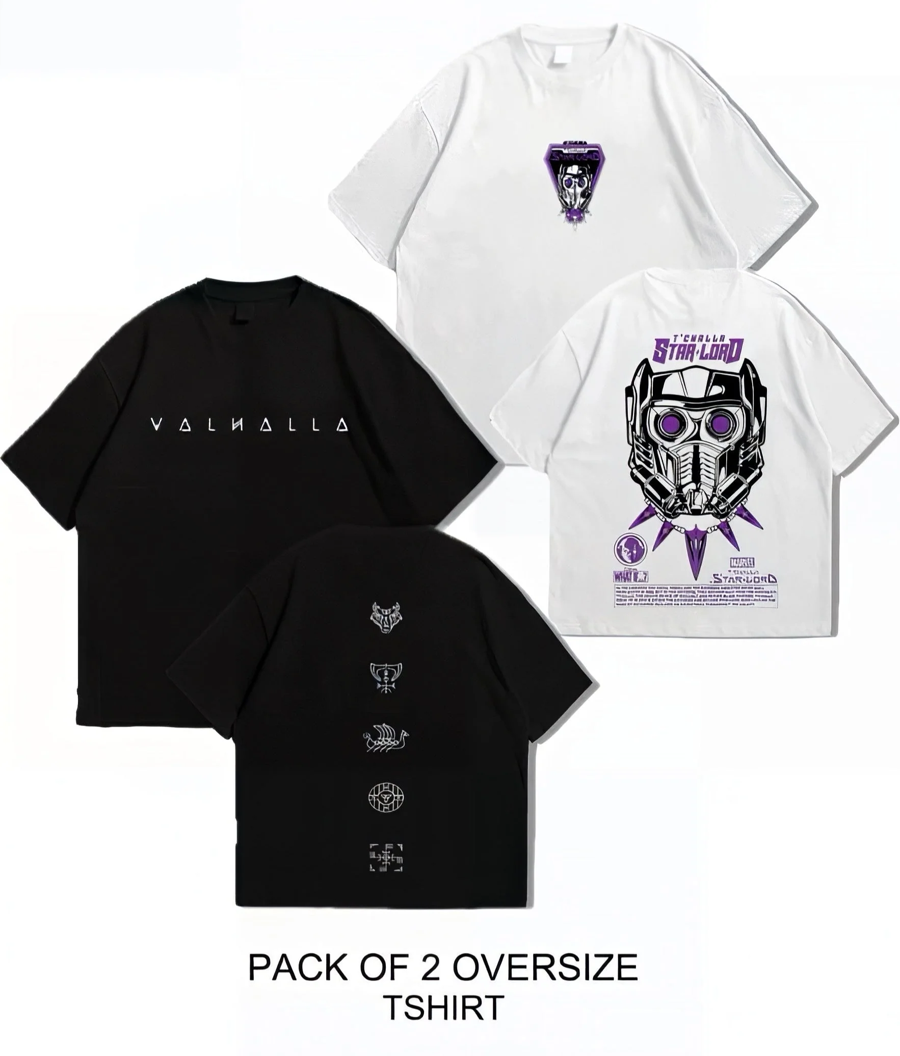 Oversized Dropshoulder Graphic DTF Printed Tshirt For Men and Women