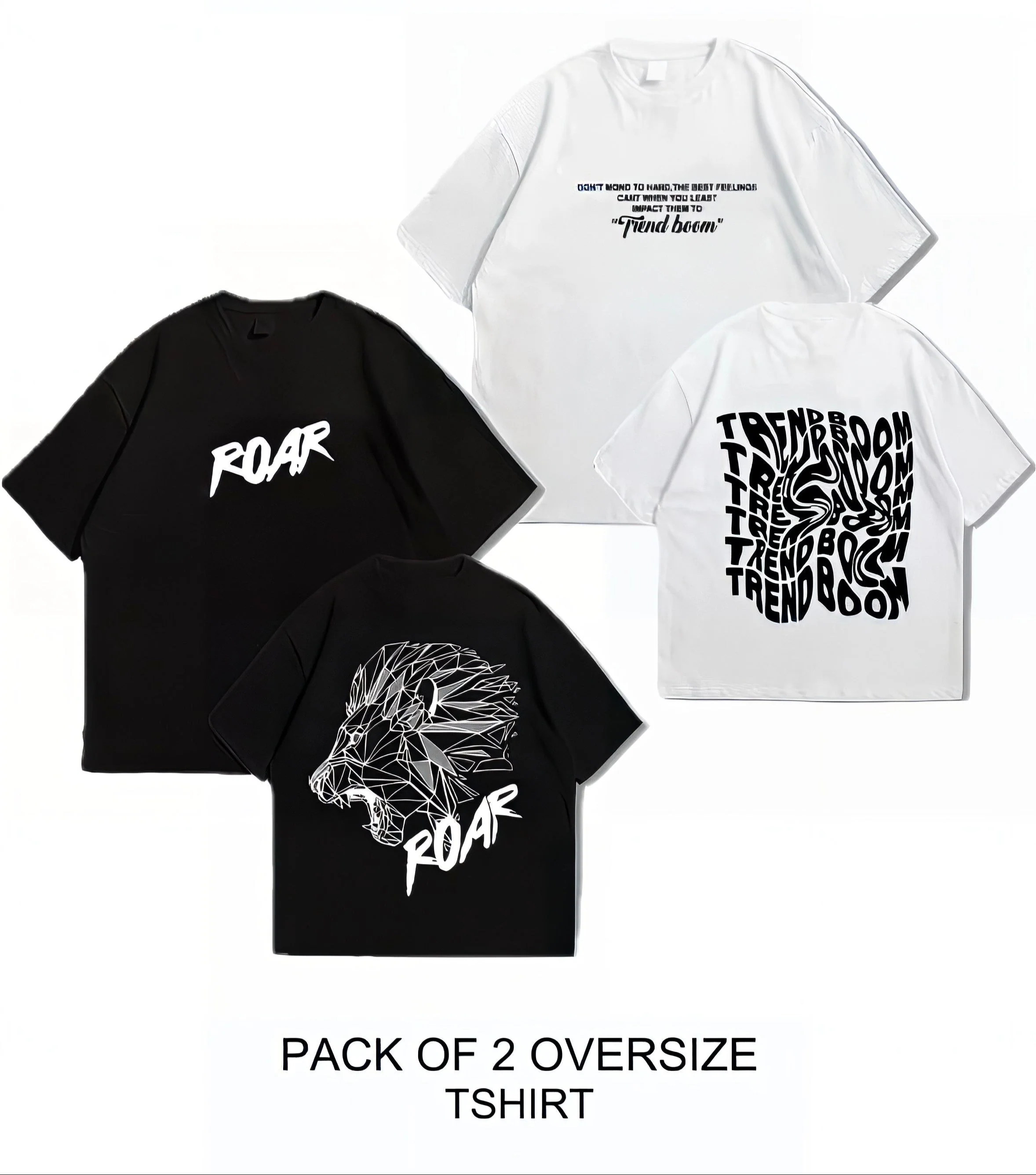 Oversized Dropshoulder Graphic DTF Printed Tshirt For Men and Women