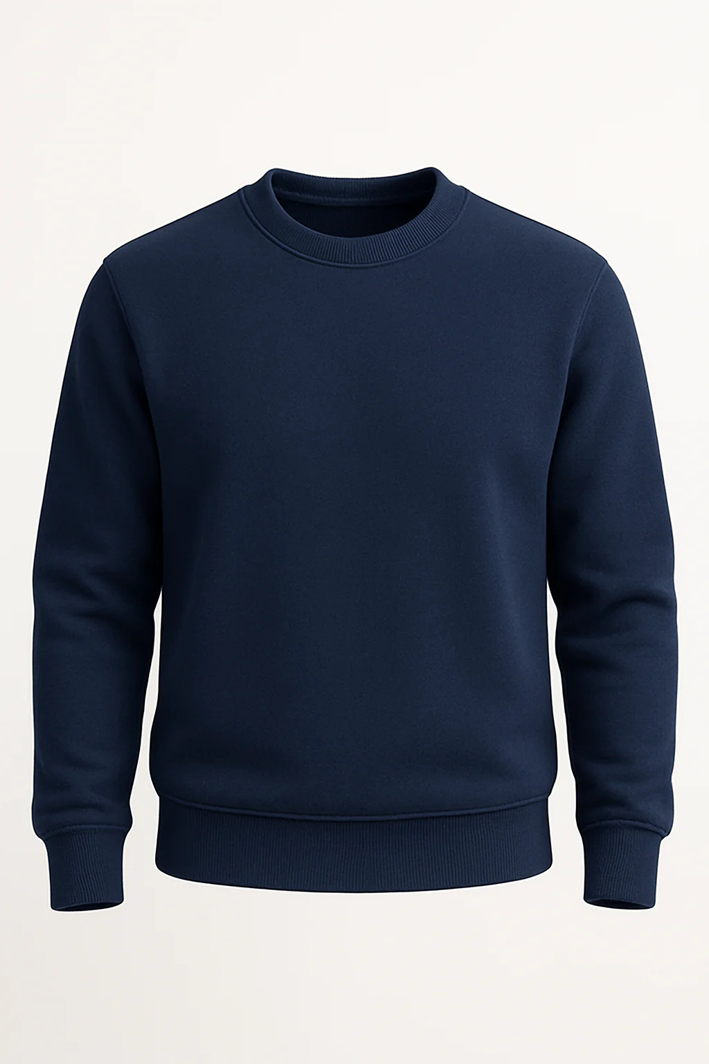 Pack of 2 Basic Blue & Grey Premium Men’s Sweatshirt - Image 4