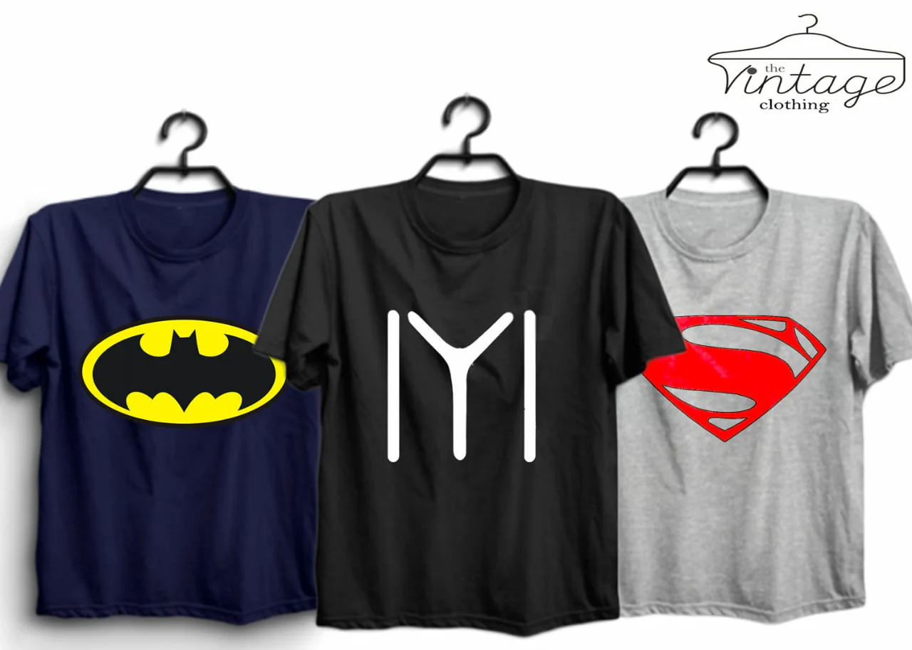 Pack of 3 Printed T-Shirt