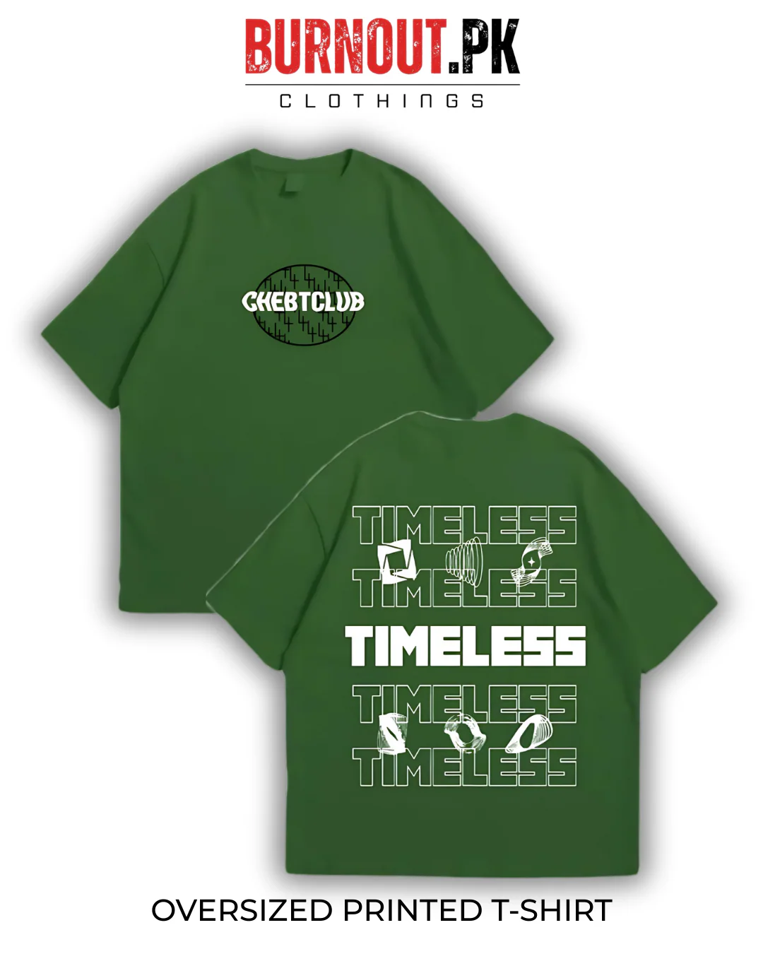 Timeless Oversized Dropshoulder Tee - DTF Printed Tshirt For Men and Women - Image 5