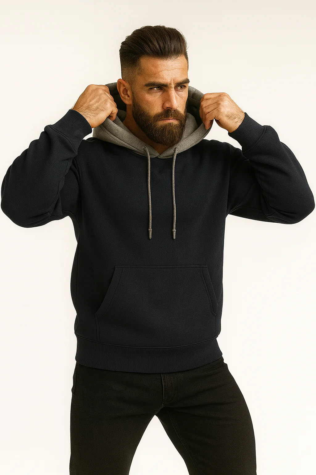 Two-Tone Hoodie - Image 2